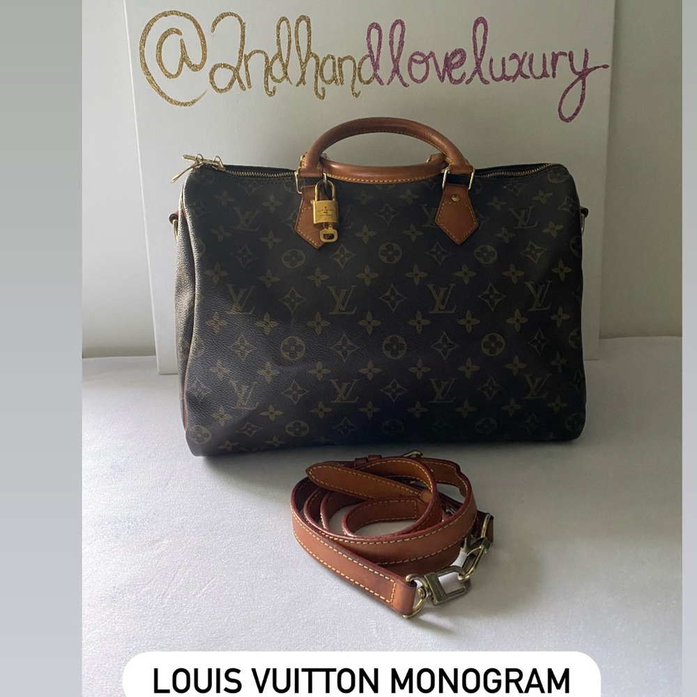 Louis Vuitton Brown Monogram Satchel